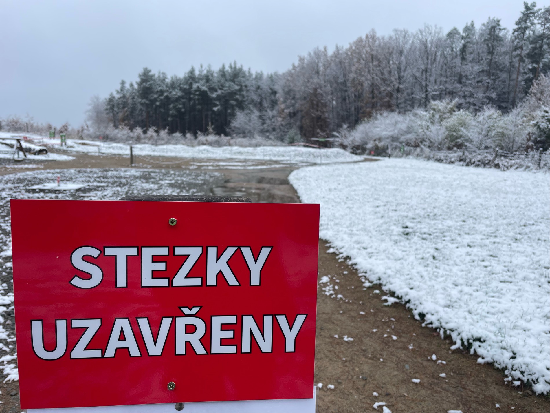 Uzavření sportparku a trailů